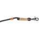 Laisse BE NORDIC pour chien noir S-M, 1 m