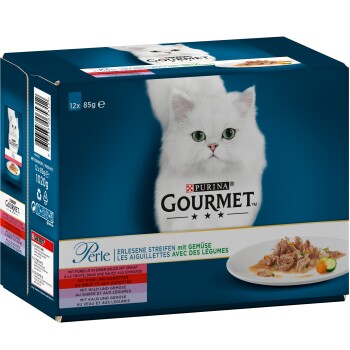 GOURMET Perle Les Aiguilettes aux Légumes 12x85g 12x85 g