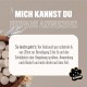 Holzschale mit beigen Tabletten. Text: "MICH KANNST DU EINFACH ANWENDEN" mit Anwendungshinweisen auf Deutsch. ALPHAZOO-Logo mit Pfotenabdruck.