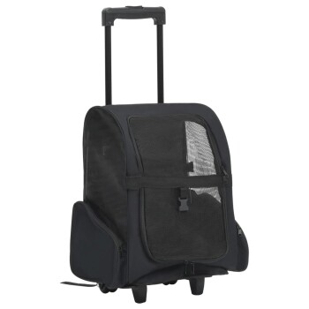 Haustier Trolley schwarz