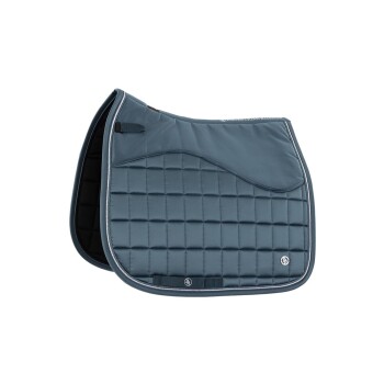 Dressurschabracke Darlene grau WB (Warmblut)