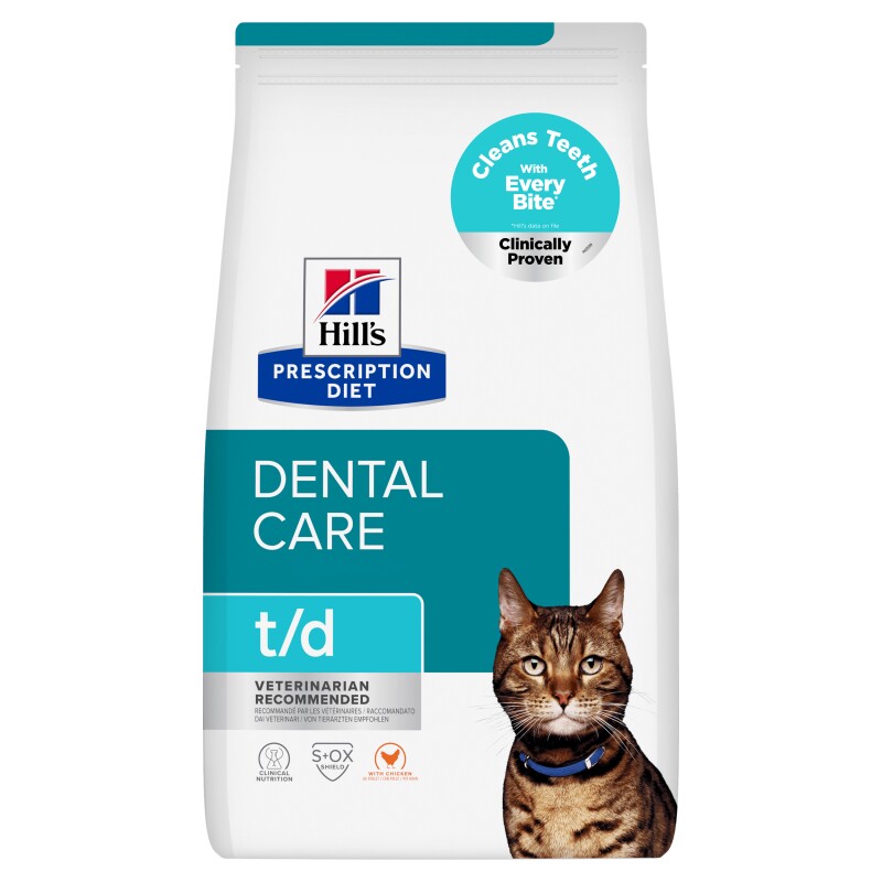 Hill's Prescription Diet t/d met kip voor gebitsverzorging 3 kg