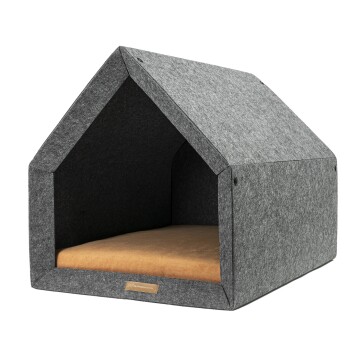 PetHome Dunkelgrau orange L