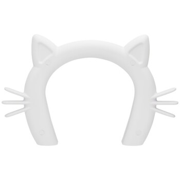 PetSafe Katzentunnel für Zimmertüren, Weiß