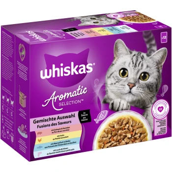 Nassfutter Katze Adult, Multipack, 1+ Gemischte Auswahl, in Sauce 12x85 g