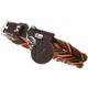 Halsband Solid Education Cord blau/ türkis/ braun 60 cm