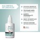 Reavet Ohren‑Tropfen 50 ml Flasche (kolloidales Silber 25 ppm). Text: „Alle Vorteile auf einen Blick“ und „Made in Germany“