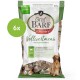 Graf BARF Lamm Vollwertmenü 2,5 kg Hundefutter mit Lammknochen, Premiumqualität, 6x Würfel auf weißer Verpackung gezeigt.