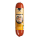 Hundefutterrolle mit der Aufschrift 'Huhn' (chicken) mit natürlichen Zutaten, die eine Schüssel mit gemischtem Fleisch und Gemüse sowie das Branding 'proCani selection' zeigt.