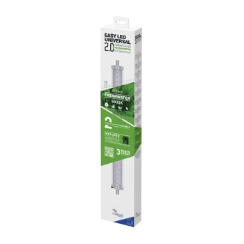 EasyLED Universal 2.0 Süsswasser 59 cm Einfache LED Universal 2.0 Lampe für Süßwasseraquarien, 580mm, 6800K, mit zwei unabhängigen Kanälen, inklusive Adapter, 3 Jahre Garantie.