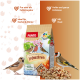 Ein Haufen verschiedener Nüsse, einschließlich Erdnüsse und Cashews, auf einem weißen Hintergrund präsentiert.