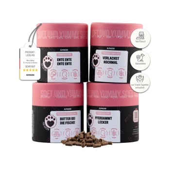 ALPHAZOO Probierset Leckerli Katze I Bundle