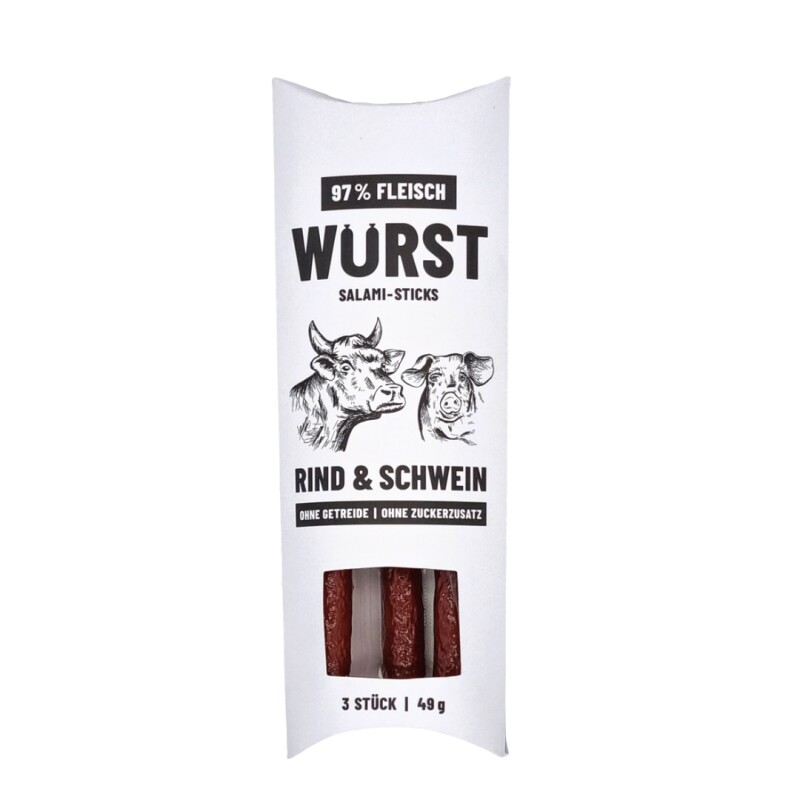 SCHNAUZE & CO. 49g WURST Salami-Sticks