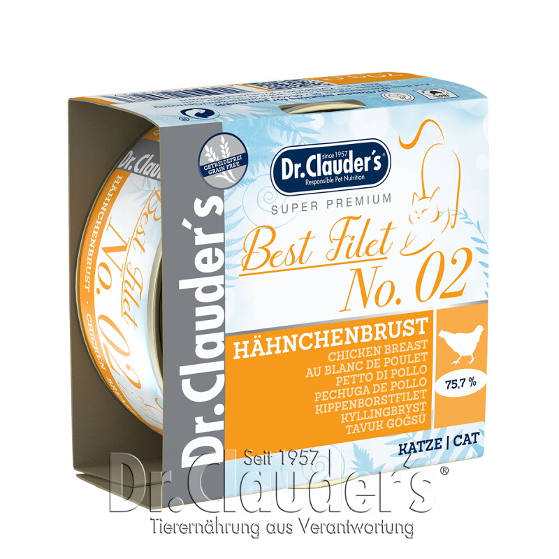 Dr. Clauder's Best Filet No. 02 Hähnchenbrust