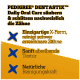 PEDIGREE DENTASTIX Daily Oral Care Bild auf gelbem Hintergrund, das seine X-Form, sanfte Textur und natürliche Reinigungskraft hervorhebt.