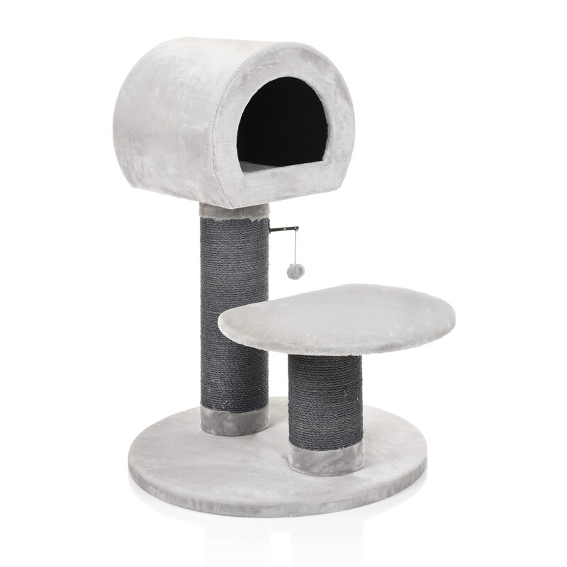 Canadian Cat Company Kratzbaum London grau