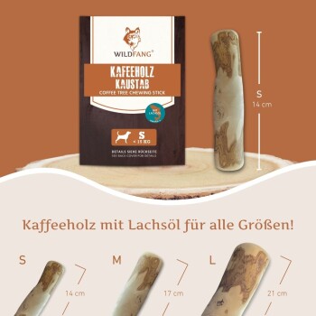 Kaffeeholz mit Lachöl für alle Größen!