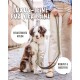 Person hält eine grüne Nylon-Hundeleine mit einem sitzenden Hund; deutsche Beschriftungen: 'Luxus-Leine', 'Belastbares Nylon', 'Robust & Rostfrei'.