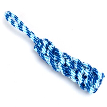 Hundespielzeug – Zerrseil mit Ball, robust & zahnfreundlich blau