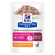 Hill's Prescription Diet Gastrointestinal Biome, vom Tierarzt empfohlen, mit zarten Stückchen in Soße mit Huhn.