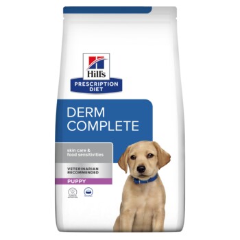 Prescription Diet Puppy Derm Complete Rijst en Ei 12 kg