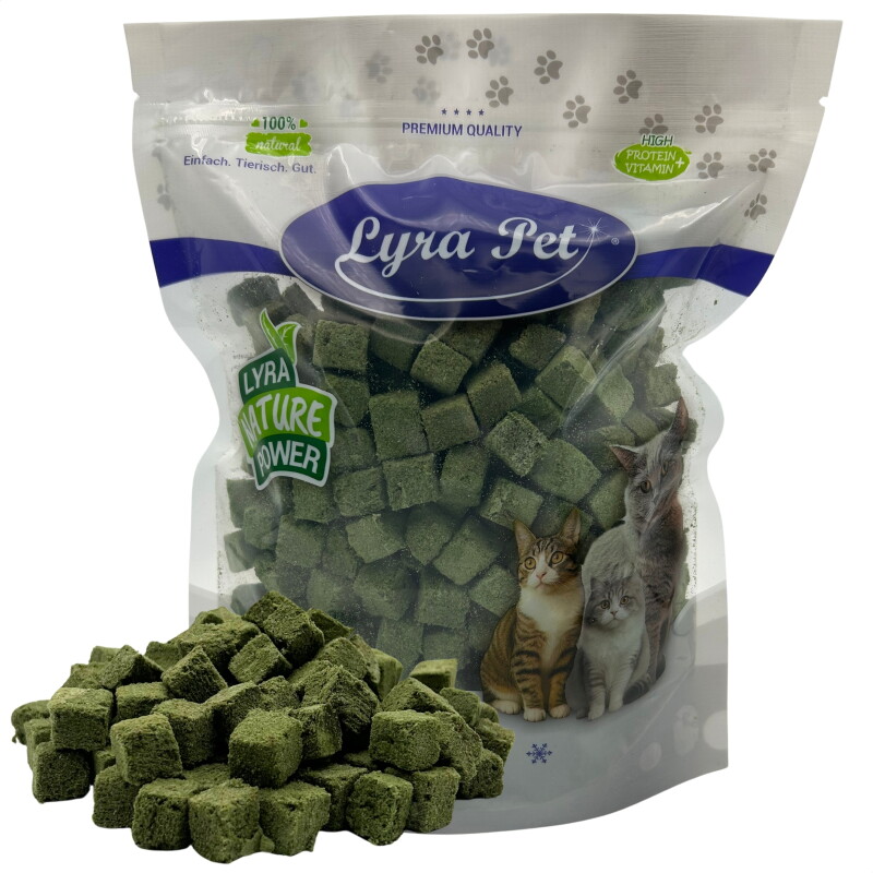 Lyra Pet Katzengraswürfel gefriergetr. 200 g