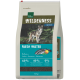 Zak Real Nature Wilderness volwassen diervoeding, afbeelding van een wolf, 'Fresh Water' zalm, 60% vis 40% fruit/groenten 0% granen, 12 kg