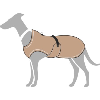 Hundemantel Uppsala schwarz 40 cm