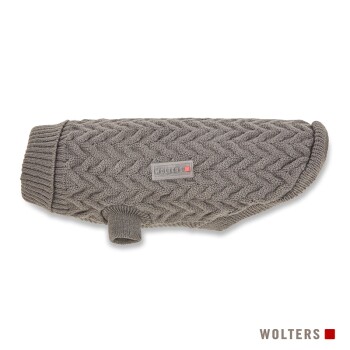 Sweterek dzianinowy Izolda antracyt 20 cm