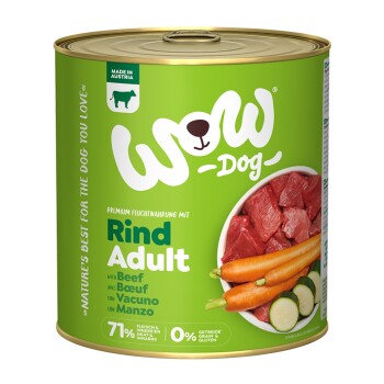 Adult 6x800g Rind mit Karotte
