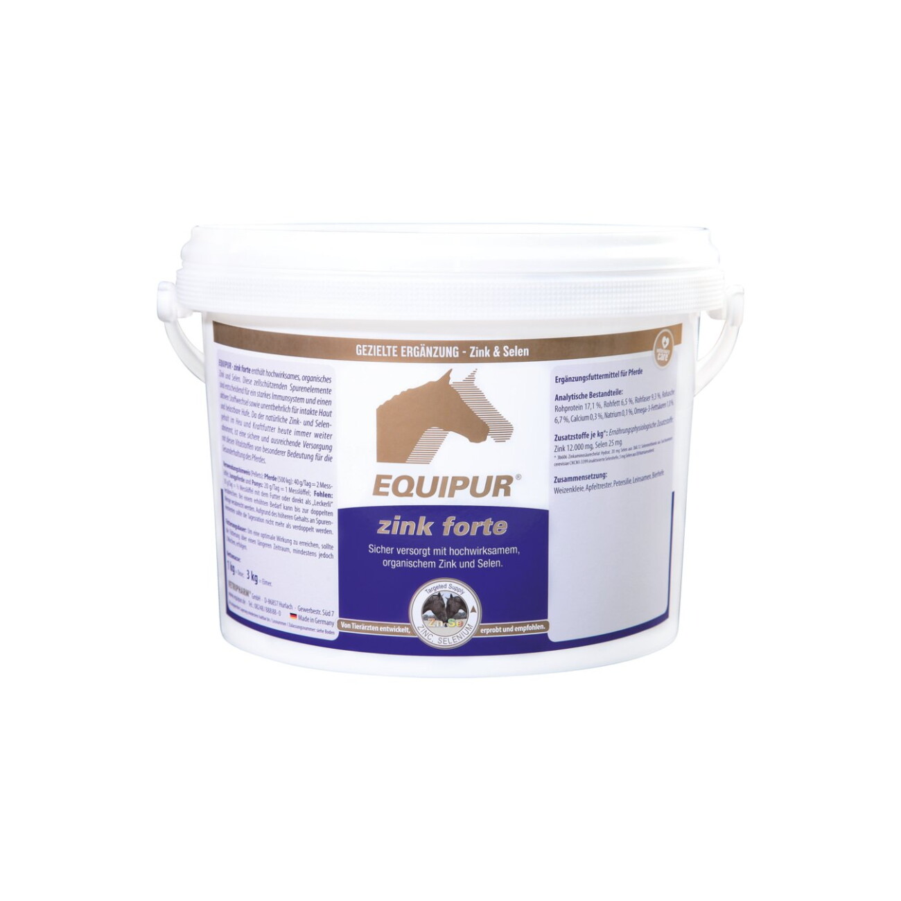 Equipur zink forte 3000 g - Zink Selen Pferde - Image 3