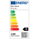 Étiquette énergétique pour le produit Exo Terra PT2138, montrant une note G avec une consommation de 100 kWh/1000h et un code QR.