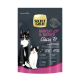 L'emballage de nourriture pour chat Select Gold Babycat & Mother montre un chaton noir et blanc avec sa mère, mettant en avant "1-4 Monate" et les bienfaits nutritionnels.