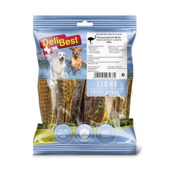Light Straussen Sticks 200g