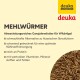 Mehlwürmer, ein ganzjähriges Futter für Wildvögel, reich an Protein, mit wertvollen Vitaminen und Mineralstoffen.