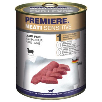 PREMIERE Meati Sensitive 6x800g Lamm pur
