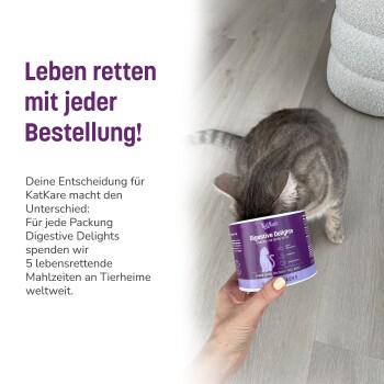 Ohne Zusatz von Soja, Getreide, Zucker, Gluten – reiner Genuss und voller Geschmack für Ihr Haustier.