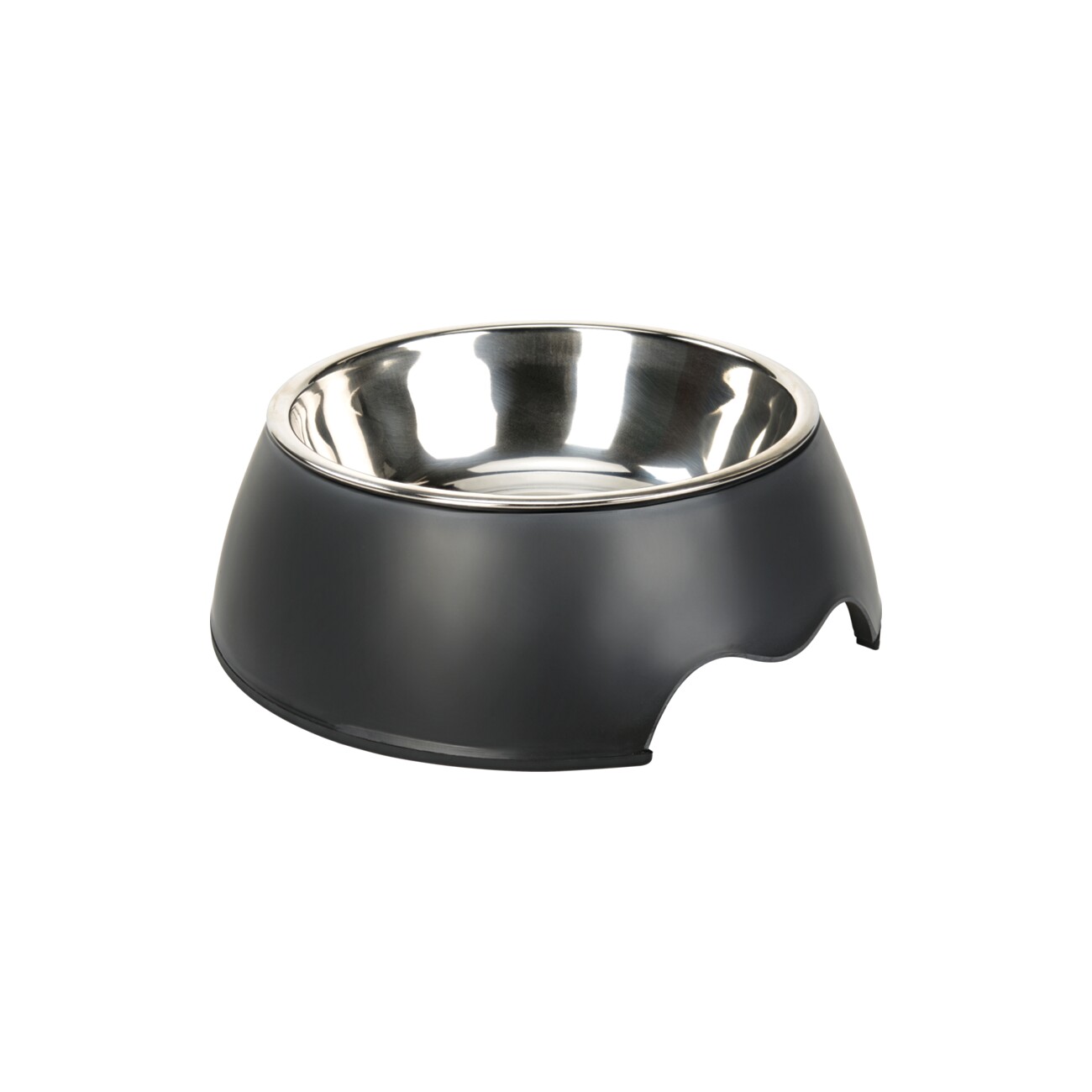 AniOne Melamine Bowl Black 700 ml low prices