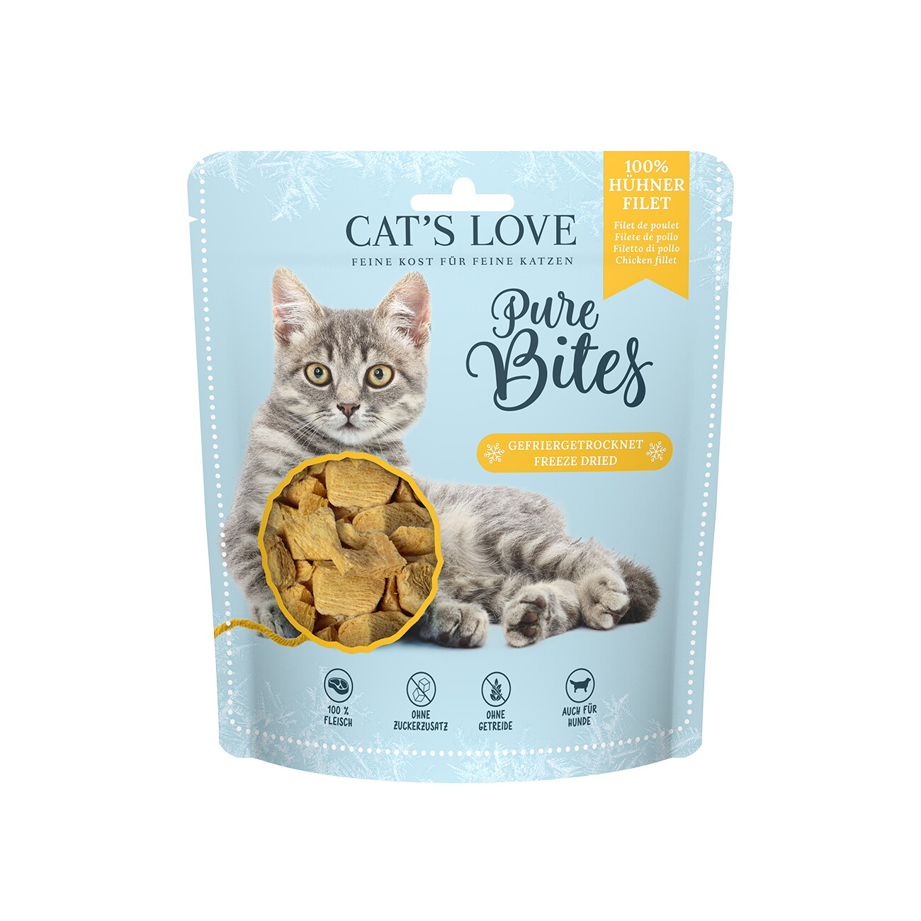 Dog's Love CAT 40 Gramm Katzensnack Hühnerfilet - Bild 2