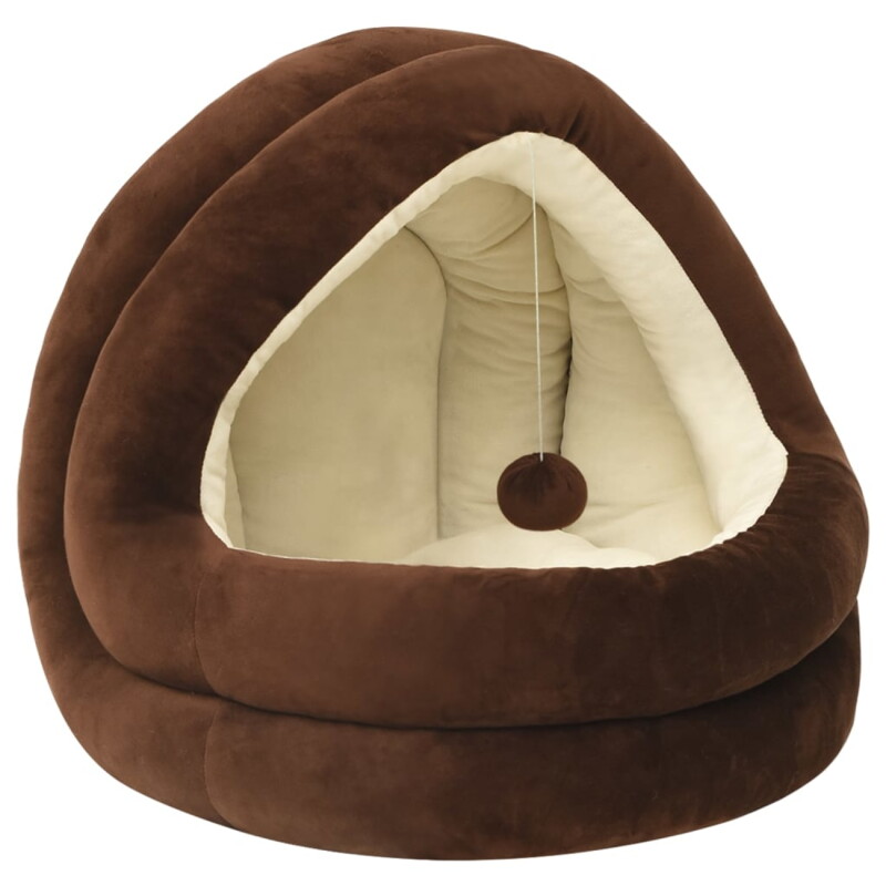 VidaXL Katzenbett braun 40 cm, 40 cm