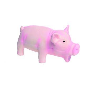 AniOne Hundespielzeug Schwein aus Latex S