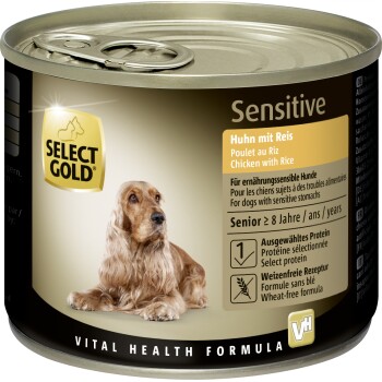 SELECT GOLD Sensitive Senior Huhn & Reis 6×200 g