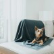 Hundedecke Casper grün 1 m, 3 mm, 1 m
