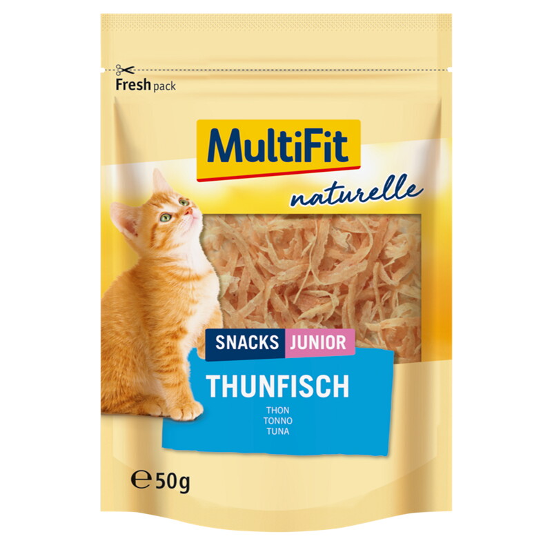 MultiFit naturelle thon junior 4x50 g