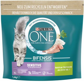 Purina ONE BIFENSIS Sensitive 1,4kg Purina ONE BIFENSIS Sensitive 1,4kg