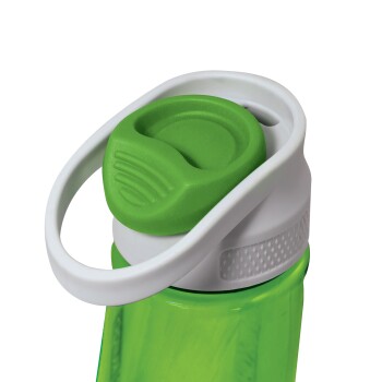 Gourd Wasserflasche und -napf für Hunde grün