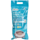 Sac bleu de sacs pour bac à litière pour chat avec cordon de serrage, étiqueté "Anione Wild Variety," contenant 12 sacs, adapté pour jusqu'à 5 kg.
