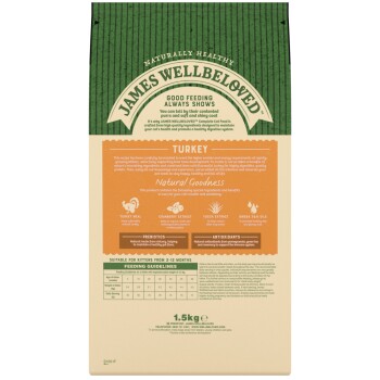 James Wellbeloved Kitten 1.5kg Turkey Rice MAXI ZOO
