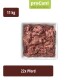 Packung proCani Horse Muscle Meat rohes Haustierfutter mit Etikett und 22-fachem Mengenmarker.