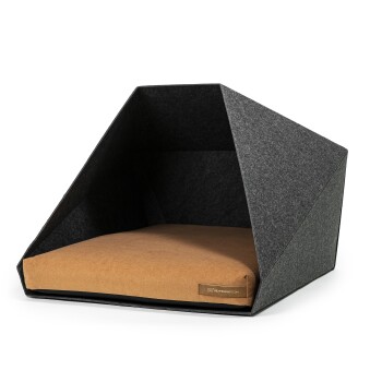 Home PetPocket dunkelgrau orange